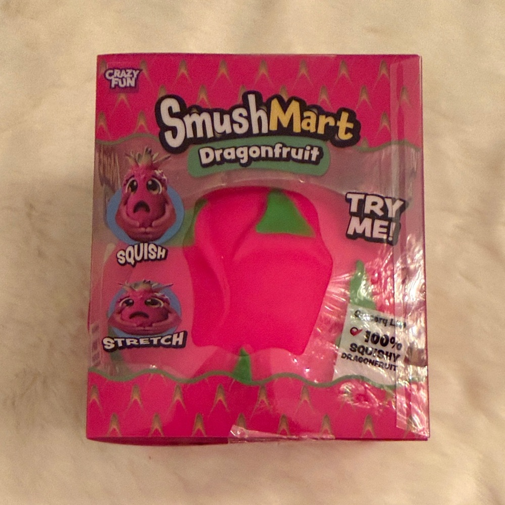 SmushMart Dragonfruit Squishy Toy